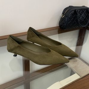 2026 New Autumn Pointed Toe Low Heel Fashion Commuter Comfortable Versatile Shallow Vintage Women's Flats