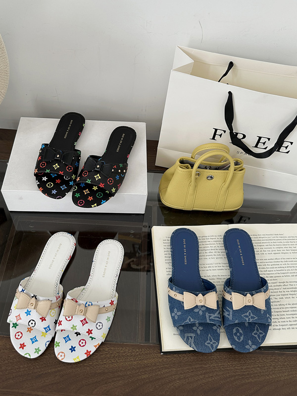 2025 Summer Women's Fashion Slippers - Domer Casual Flat Sandals - Image 2