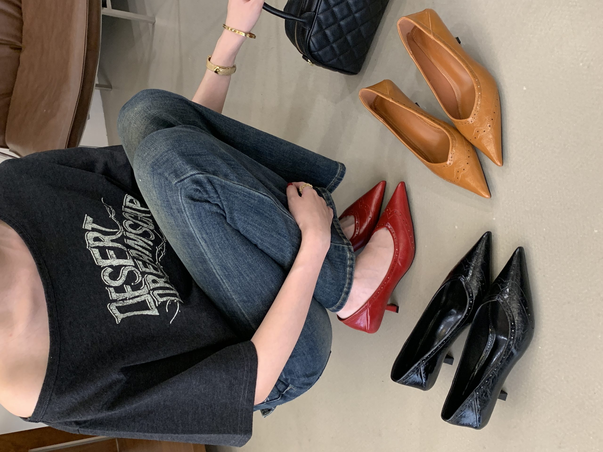 2026 New Autumn Pointed Toe Thin Heel High Heel Commuter Fashion Elegant Comfortable Women's Shoes - Image 3