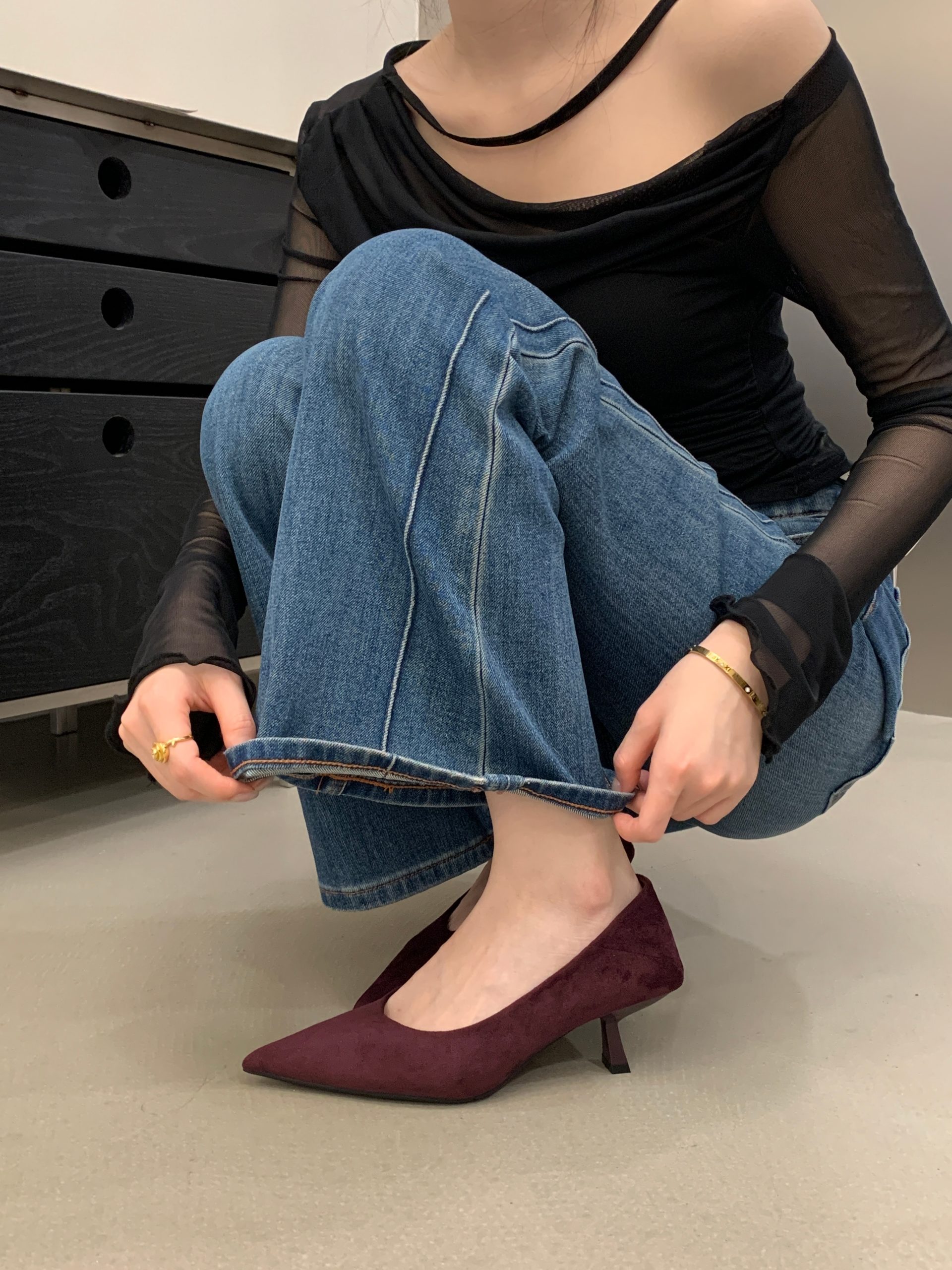 2026 New Fall Pointed Toe Thin High Heel Commuter Elegant Fashion Comfort Women's Shoes - Image 4