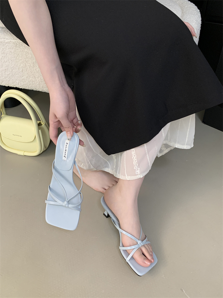 Vintage Forest Buckle Strap Slide Sandals for Women Summer Korean Design Soft Sole Casual Beach Roman Shoes - Image 4